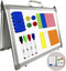 Whiteboard Set, 16 x 12" Foldable Dry Erase Board with Eraser, Markers, Magnets, and Labels
