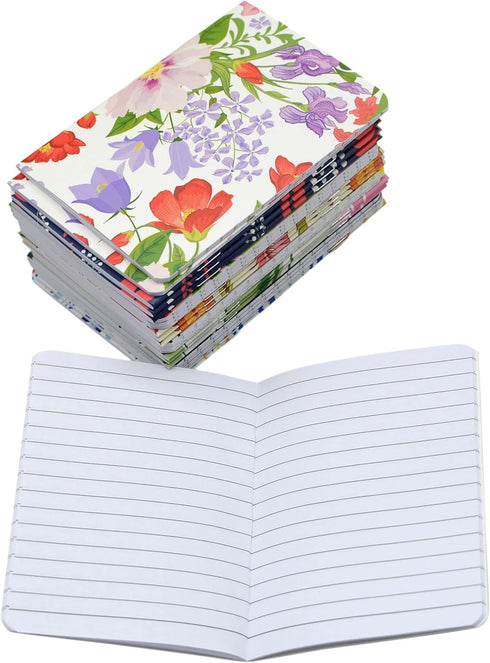 YYaaloa 48pcs Mini Notepads Pocket Notebooks, Happy Journal Small Notebooks Bulk for Party Favors, School, Office
