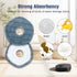 12 Pack Replacement Parts Dust Bags Mop Pads for eufy X10 Pro Omni Accessories Robot Vacuum Self-Empty Station