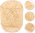 DOITOOL Rattan Lamp Shade, Boho Bamboo Lamp Shade, Natural Wicker s, Chandelier Covers, Small for Pendant Light