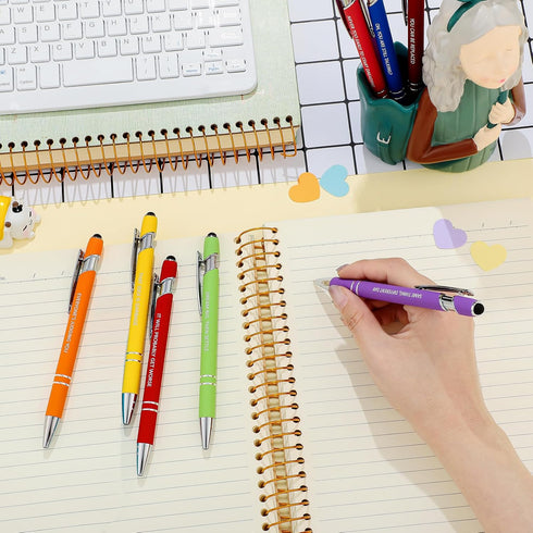Funny Insulting Pens with Complaining Quotes, Colorful Snarky Office Supplies, 20 Pcs