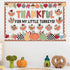 Fall Turkey Bulletin Board Set, DIY Turkey Cutouts, Autumn Thankful Tree Classroom Decorations, Fall Leaves Pumpkin