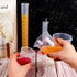 23Pcs Plastic Graduated Cylinders Beakers Set, 6 Clear Cylinders 25/50/100/250/500/1000ml, 4 Beakers 10/25/50/100ml