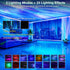33 Northern Galaxy Light Aurora Projector, Star Projector with Light Effects, Starry Nebula LED Lamp for Bedroom