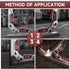 YESWELDER Adjustable Angle Welding Magnet 20-200° Magnetic Welding Holder with 77LBs Holding Power