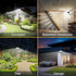 YTKIH 2500LM 4000LM(High 1-3 Rechargeable Battery Operated Motion Sensor Outdoor Lights with & Brightness), Battery