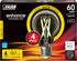 Feit Electric LED Clear A19 Light Bulb - 60W Equivalent - 810 Lumen - 3000K Bright White - Dimmable | 4-Pack