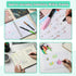 8 Pack, 0.7mm Mr. Pen- Felt Tip Pens, Colorful Felt Pens, No Smear, Quick Dry