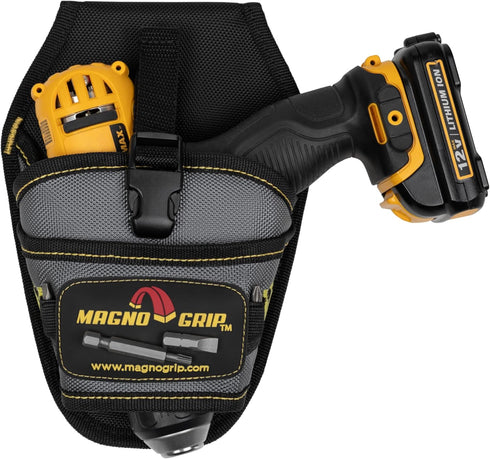MagnoGrip 002-580 Drill Holster, Left and Right Handed with Integrated Magnetic Storage