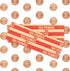 Penny Coin Wrappers - 100 Flat Striped Coin Wrappers