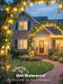 43FT 100LED 8 LORRYTE Connectable Globe String Lights | Modes Warm White String Lights Plug in with Remote | Hanging