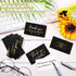 Outus 180 Package 2 3.5 Inch Black Gold Thank You for Supporting My Small Business Cards Small Thank You for Your Order