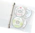 Avery Clear DVD Storage Sleeves, Two-Sided, Pack of 5, Holds 20 CD/DVDs Total (75263)