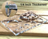 Hecfu 8 1 7"x4.7" in Router Template for Woodworking - Large Clear Acrylic Router Jig, Circle Inlay Template with Scale