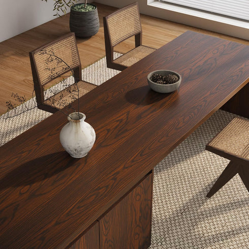 15.7''x354'' Countertops VEELIKE Mahogany Brown Wood Wallpaper Peel and Stick Wood Contact Paper Waterproof Self
