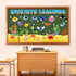 Ocean Fish Bulletin Board Classroom Decorations, Under The Sea Set, Sea Animal Life Paper Cutouts for Tropical Theme