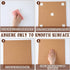 Ctosree 24 Pack Cork Board Tiles 12 x 12 Thick Self Adhesive Bulletin Board for Office School Home Decoration