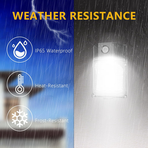 30W Pack 3600LM, 5000K 120Vac IP65 1 Pack LED Wall Light, Daylight, Led Porch Lights, Waterproof Outdoor Security