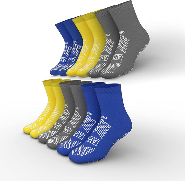 AMERICAN HOSPITAL SUPPLY Grippy Socks | Hospital Socks Assorted Colors, One Size