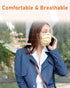 100 Pack, 4 3 Face Masks Disposable Ply ASTM Level Medical Grade, Breathable for Adult Outdoor Protection, Individually
