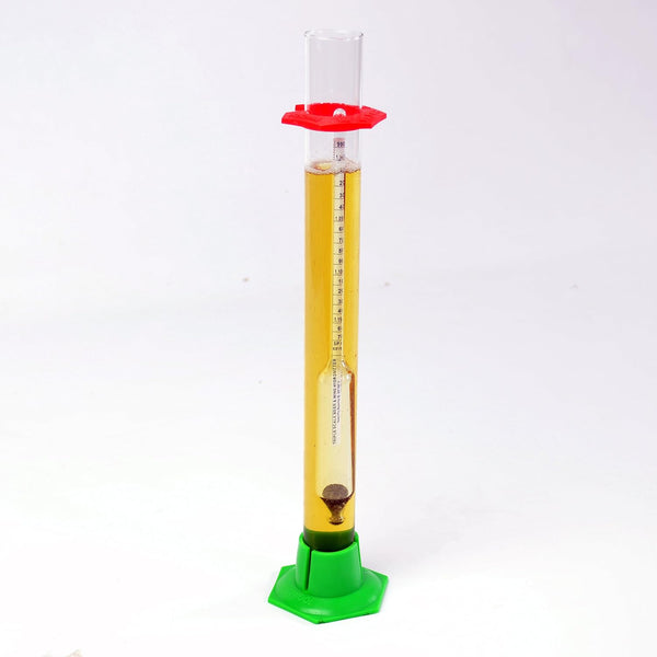 Box Brew Kits Triple Scale Hydrometer and 13" Glass Hydrometer Test Jar with Stand with