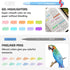 Shuttle Art Bible Highlighters and Pens No Bleed, 22 Pack Bible Journaling Kit, 10 Colors Gel Highlighters and 12 Colors Fineliner Pens with a storage bag, Bible Markers No Bleed Through by Shuttle Art