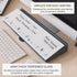 ECR4Kids MessageStor Keyboard Write and Store Desk Organizer, Birds