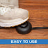 Iron Forge Cable 3 Outlet Foot Switch Extension Cord, 15 ft, 13 Amp Black Cord with Foot Tap Switch