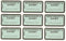 Tabbies Legal Exhibit Labels - RESPONDENT'S Exhibit 252, Blue, 1-5/8"W x 1"H, 58027