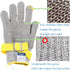 Dowellife Level 9 Cut Resistant Glove Food Grade, Stainless Steel Mesh Metal Glove Knife Cutting Glove for Butcher Meat Cutting Oyster Shucking Kitchen Mandoline Chef Slicing Fish Fillet (Small)