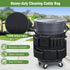 32-55 13 Commercial Duties(1PCS) Trash Can Caddy Bags Fit Gallon Garbage Bin, Garbage Bin Caddy Bag with Pockets