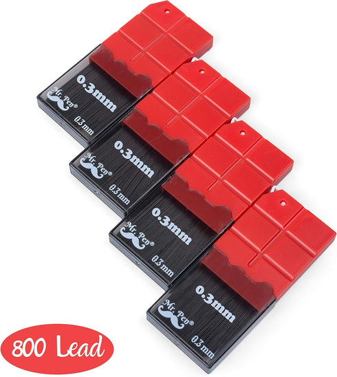 Mr. Pen 0.3 Lead Refills, Pack of 800 for Mechanical Pencils