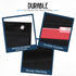 Essex Wares 5 Pocket File Pocket Chart - Black, 14" Wide x 24" Tall Wall Hanging Organizer