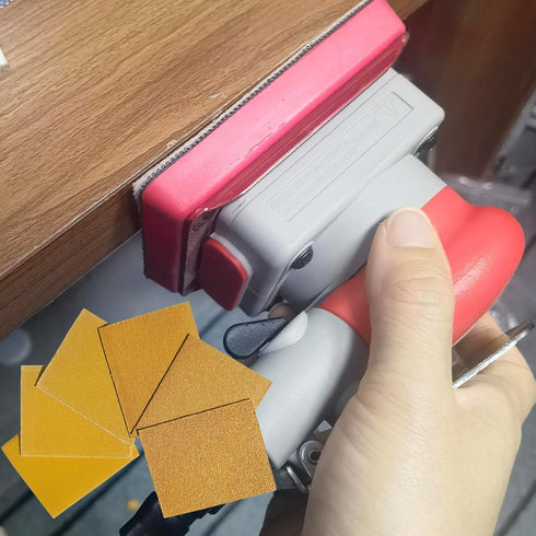 60 Pcs Premium 1/4 Sheet Sandpaper, 60-220 Grit Hook & Loop Backing for Woodworking and Auto Paint