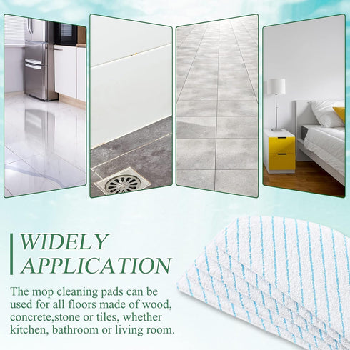 100 Packs Disposable Mop Pads Replacement - Mopping Cloths Compatible with T9/T9+/T8/T8+/T8 AIVI/N8/N8 Pro/N8 Pro+