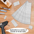 1 Inch 18 Gauge Brad Nails, Galvanized 18 GA Gun Nails for Pneumatic and Electric Brad Nailer, 5000 Pack