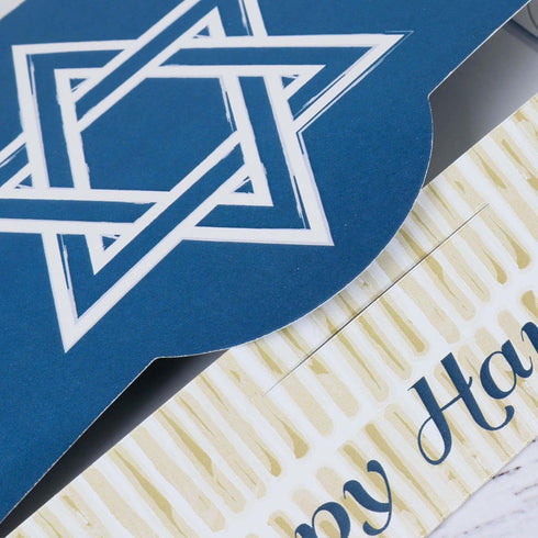 Set 8 Big Dot of Happiness Happy Hanukkah - Chanukah Money and Gift Card Holders