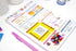 bloom daily planners Daily Planning System, Undated Checklist Notepad Organizer, Tear Off to-Do Pad - 6" x 9" (Floral
