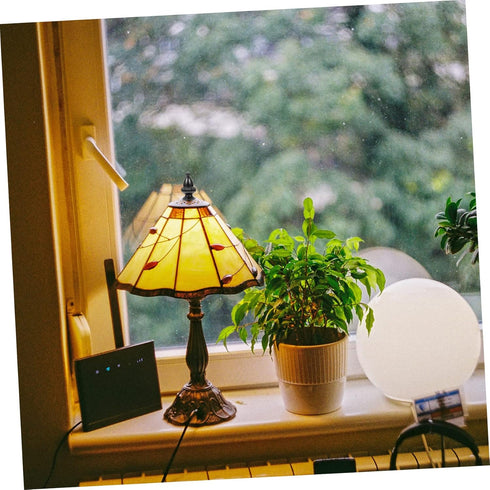 HOMSFOU 2pcs Lamp Finials Simple Decorative Knobs for Table and Floor Lamps Easy to Install Light Accessories Fits