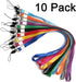 YOUOWO 10 Pcs Neck Office Lanyards for ID Badges Holder, 10 Colors for Kids ID Name Badge