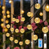 SeaShine Rechargeable Battery Operated String Lights - 22ft 50LEDs Crystal Globe String Lights,
