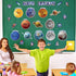 Space Birthday Bulletin Board Decorations Set, Solar System Themes, Classroom Birthday Chart Decor
