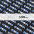 500PCS Blue Solder Seal Wire Connectors AWG16-14, haisstronica Marine Grade Waterproof Solder Wire Connectors, Heat