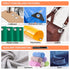 Grommet Tool Kit Eyelet Plier, IMLIKE Handheld Puncher Set with 500pcs 3/8 inch Silver Grommets, Manual Eyelet Kits