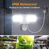 21W Sensor,2500LM, 5000K Daylight,IP65 2 LUTEC Plug in Motion Sensor Light Outdoor, Flood Lights Outdoor Motion