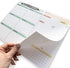Weekly Planner Pad, 52 Letter Size Tear Off Sheets, 8.5” x 11” Undated Calendar Weekly Desk Planner Notepad