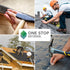 (500 Pack) 1-1/4-Inch Galvanized Roofing Nails - Professional Grade for Fastening Roofing Felt and Insulation