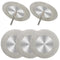5Pcs 60mm Diamond Cutting Disc Cut Off Wheels with 5Pcs Mandrel 1/8'' Shank for Rotary Tool Drill Attachment