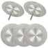 5Pcs 60mm Diamond Cutting Disc Cut Off Wheels with 5Pcs Mandrel 1/8'' Shank for Rotary Tool Drill Attachment