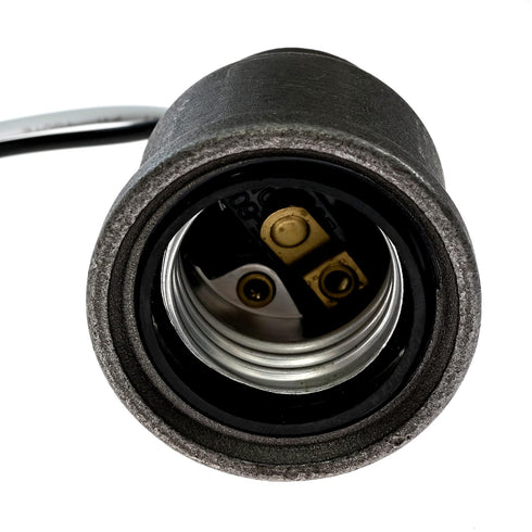 1/2 inch Iron Pipe Lamp Socket That fits Iron Pipe (NPT)